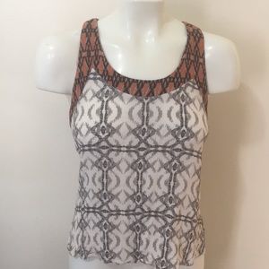 Split back linen halter